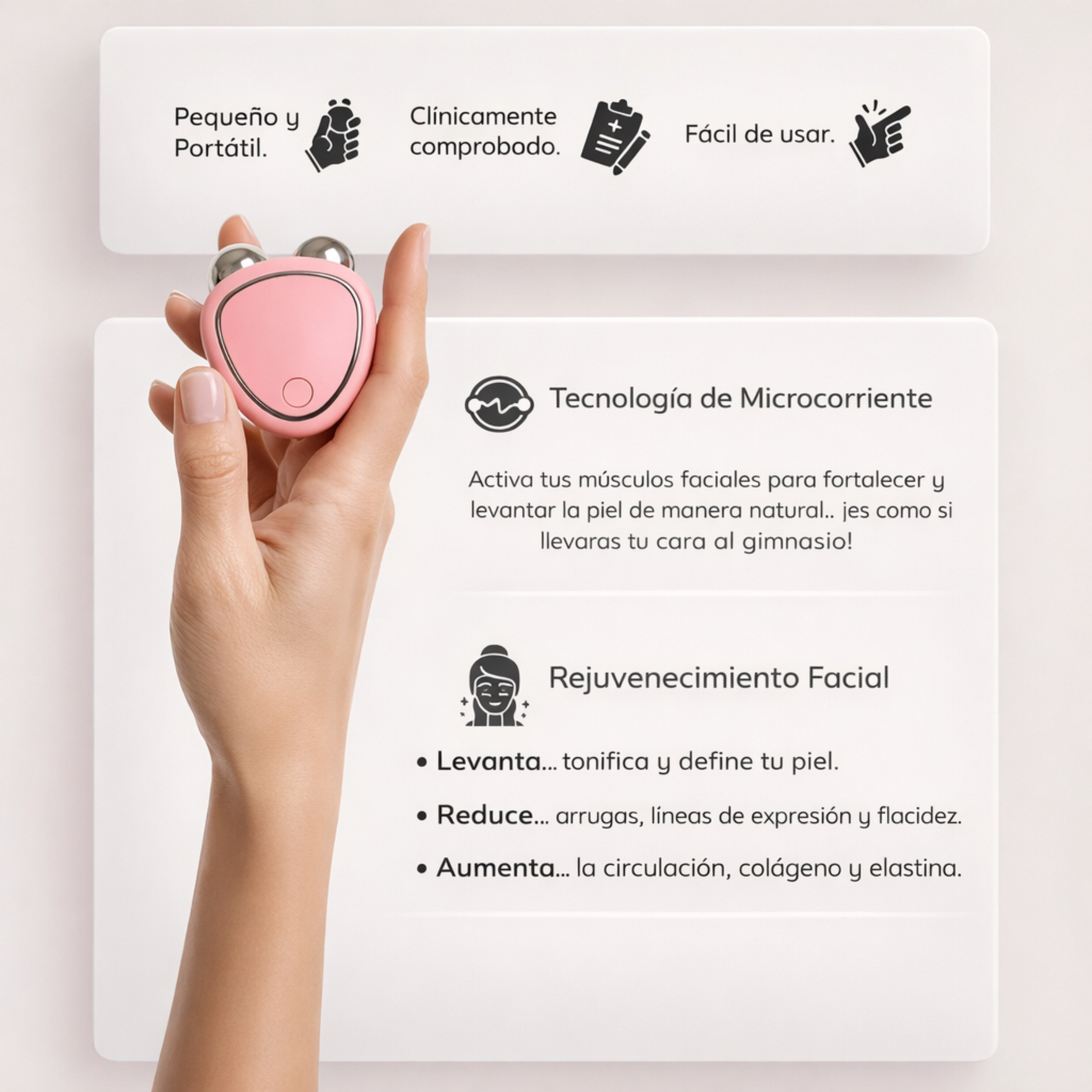 Dispositivo de Lifting Facial Pome